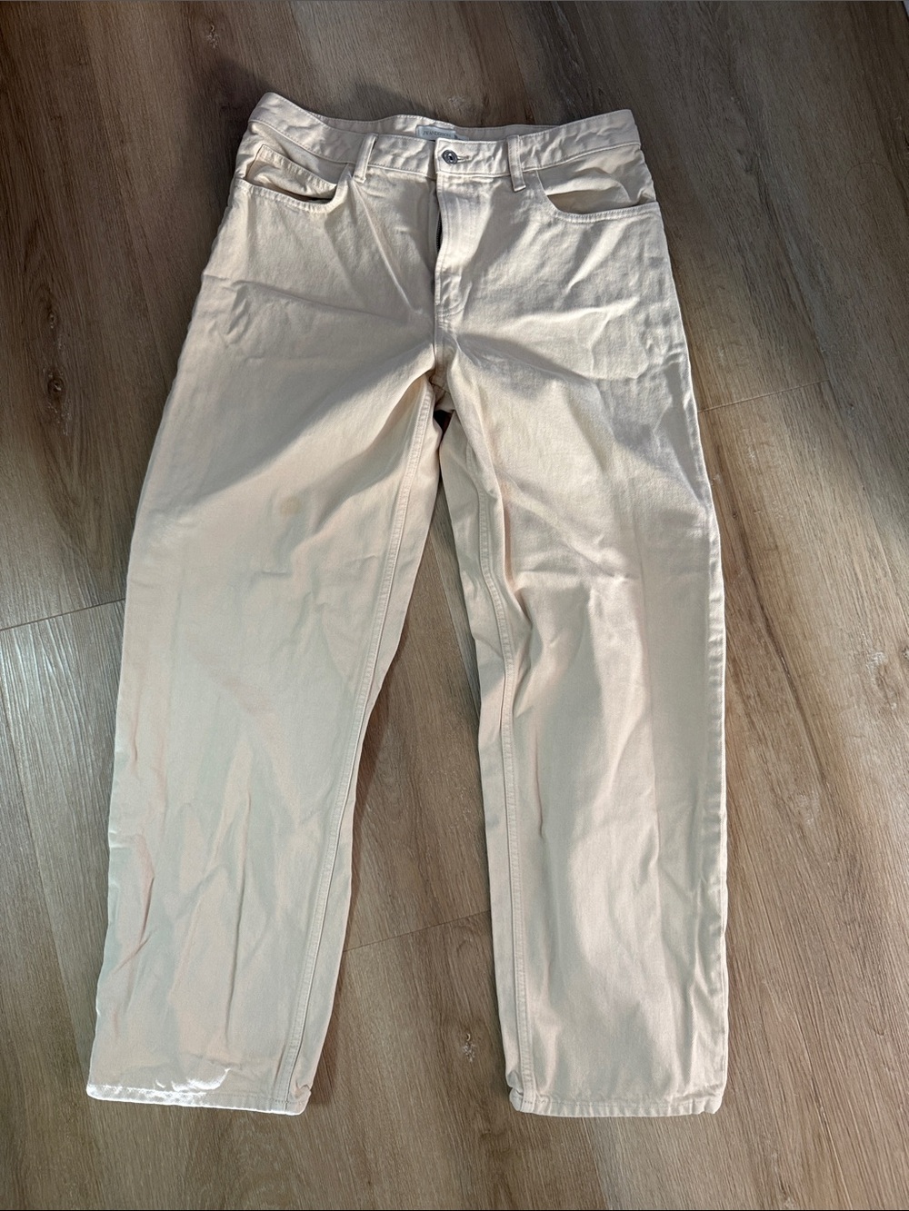 JW ANDERSON x Uniqlo Light Cream Baggy Straight jeans size 29